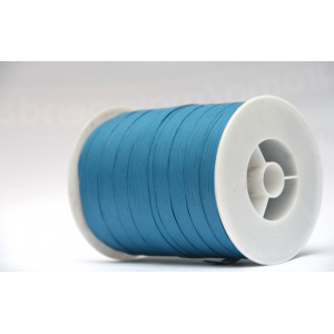Bolduc mat gaufre - 250m x 10mm - Turquoise